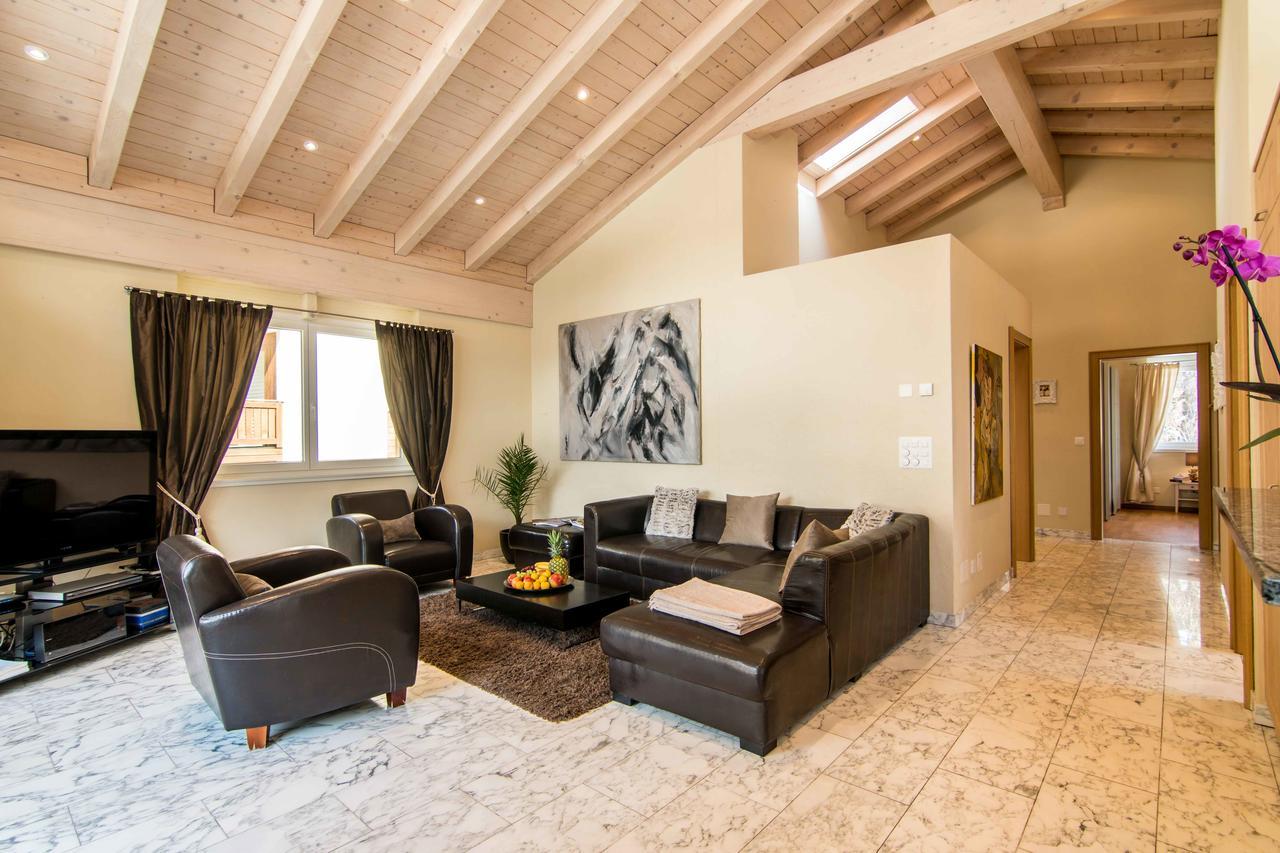 Chalet Sunshine Saas-Fee Exterior foto
